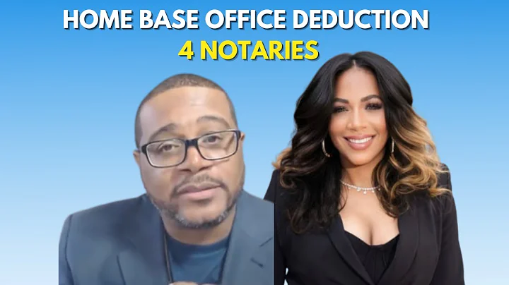 Notary Home Office Tax Deduction!!