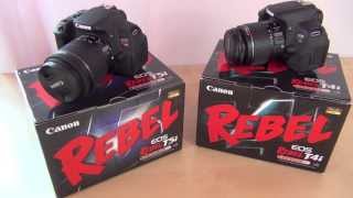Canon Rebel EOS T5i vs T4i Comparison | 700D vs 650D Differences | T5i vs T4i