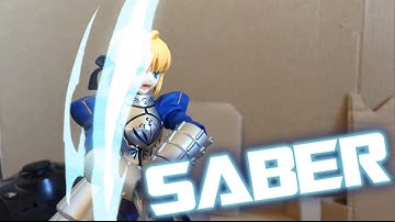 Fate saber Arthoria / stop motion short animation