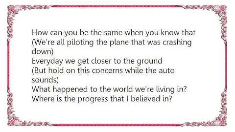 Chunk No Captain Chunk - The Progression of Regression Lyrics