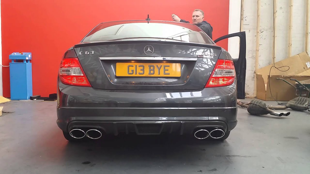 MERCEDES C63 Supercharged IPE @ MSL Performance - YouTube