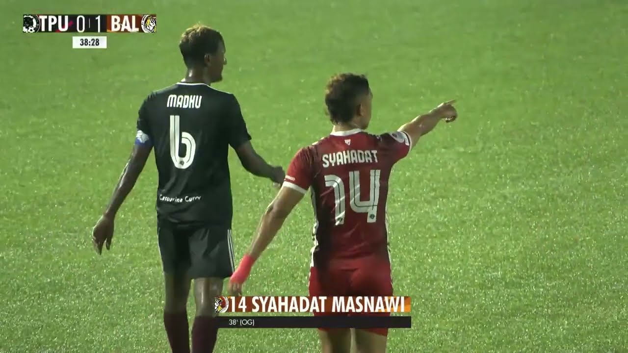 Tanjong Pagar United FC 1-4 Balestier Khalsa FC Match Highlights | Singapore Premier League 25/26