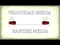 Diferencia entre velocidad media y rapidez media