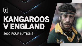 Kangaroos Classics | 2009 England v Australia | Four Nations