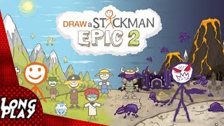 LONGPLAY: Draw a Stickman: EPIC 2 (100% - PC) - (TODOS OS QUEBRA-CABEÇAS, CORES E CORAÇÕES) screenshot 5