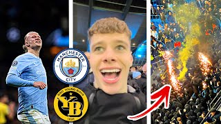 CRAZY BSC Young Boys Fans At The Etihad Stadium!