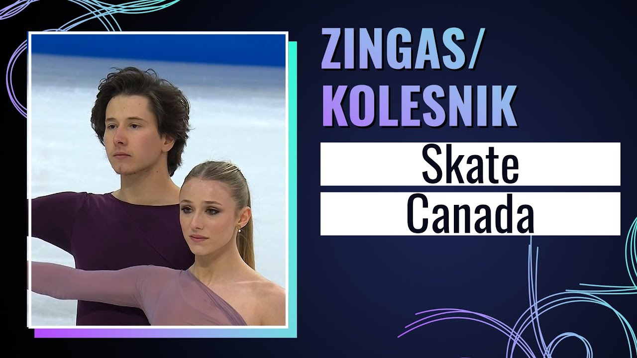 ZINGAS / KOLESNIK (USA) | Ice Dance Rhythm Dance | Skate Canada International 2024 | 