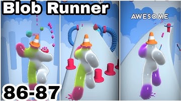 Blob Runner 3D All levels Walkthrough Gameplay Level 86-87 Android and Iphone Gameplay Pak IT Game