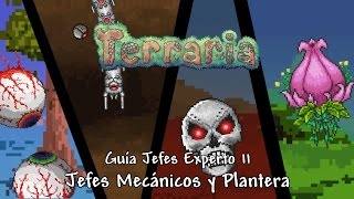 Terraria Modo MAESTRO todos los jefes mecanicos 