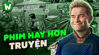 SỰ KHÁC NHAU GIỮA THE BOYS BẢN COMICS VÀ BẢN PHIM