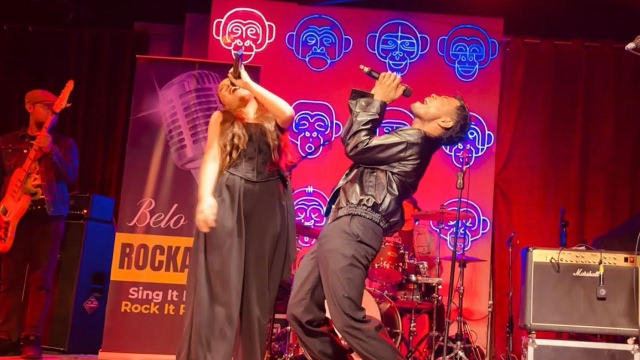 Morissette and Bugoy jamming Just Give Me A Reason