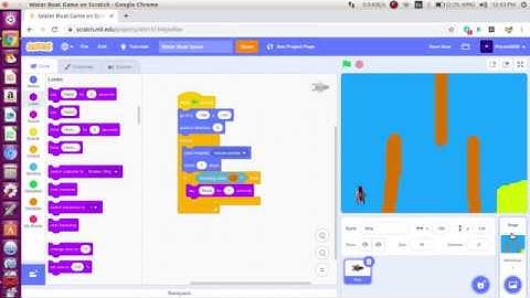 Water Boat Game In Scratch