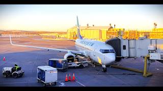 Winter Morning Flight - WestJet WS 271 - Calgary to Victoria