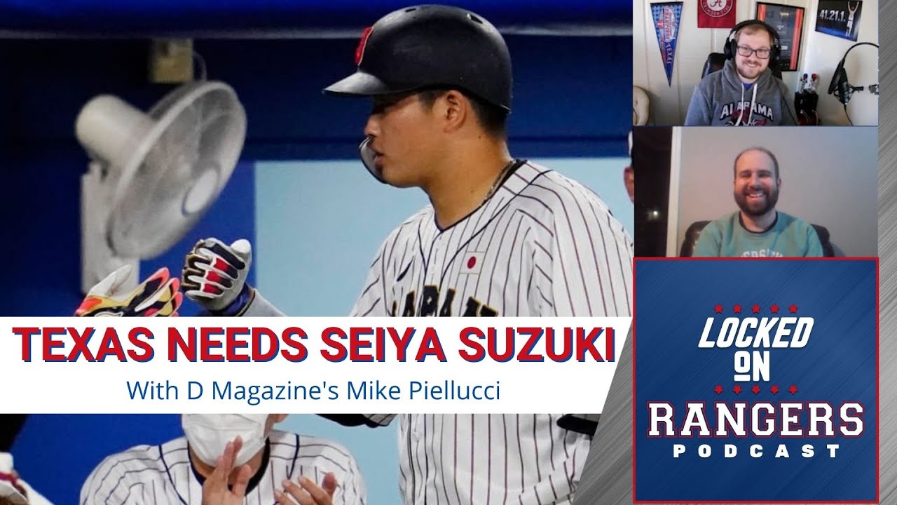 Rangers should prioritize signing Seiya Suzuki, with special guest Mike Piellucci