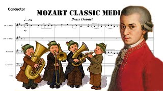 Mozart Classic Medley (Brass Quintet Arrangement) arr. Hun Jeon  전훈 편곡