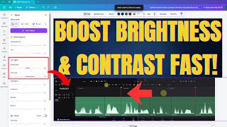 How to Increase Brightness & Contrast in Canva (20 Seconds!) @PracticalTechFixes