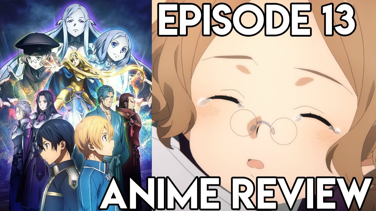 Sword Art Online Alicization Episode 13 - Anime Review - YouTube