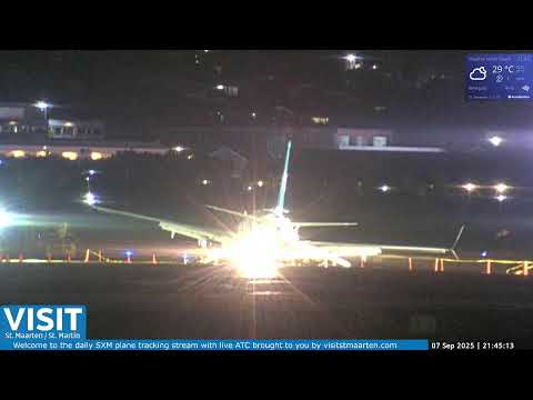 LIVE SXM Airport September 7 ✈️ -  Maho Beach Sint Maarten