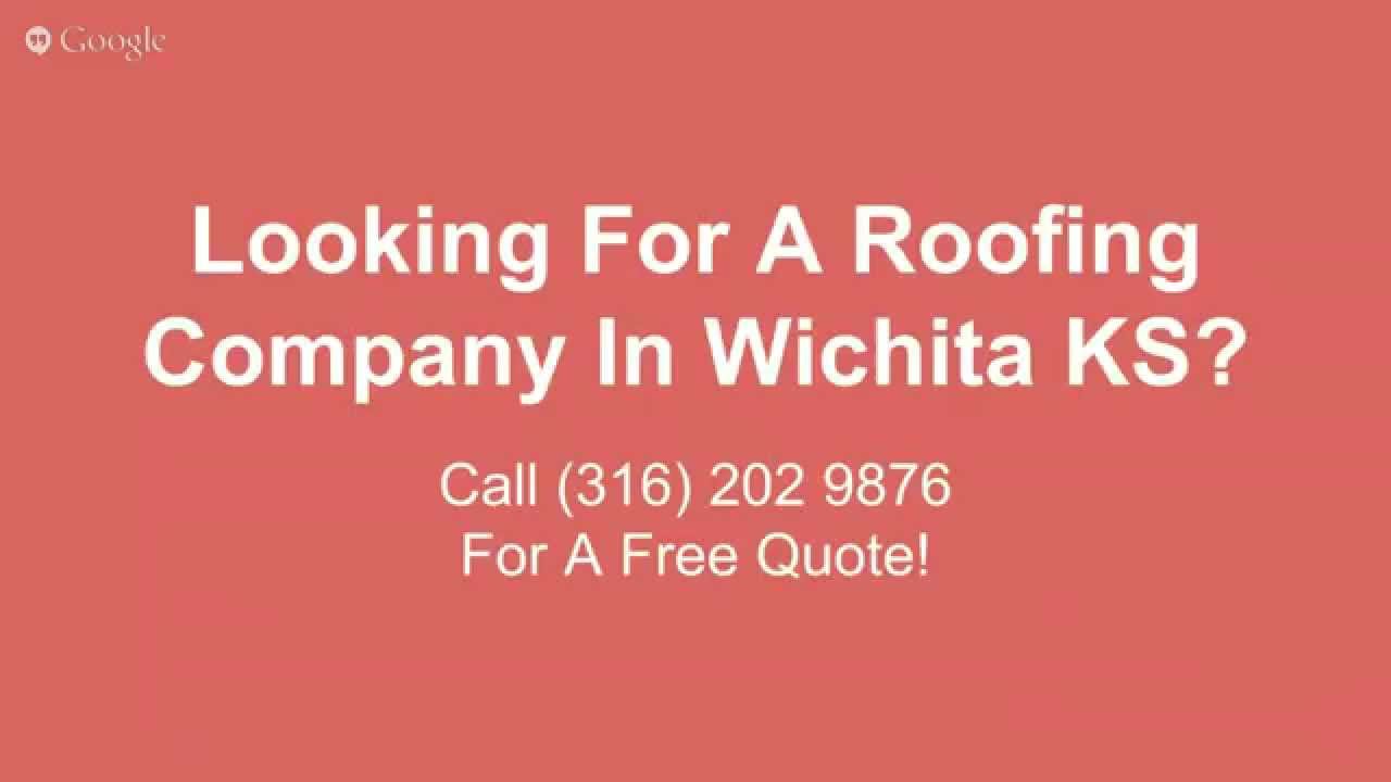 Roofing Companies and Contractors Wichita KS YouTube