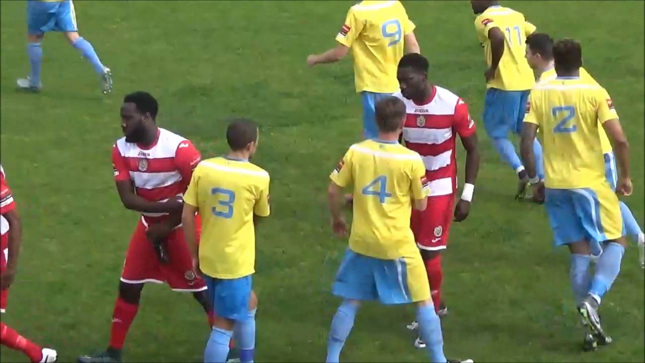 football score Canvey Island 1-1 Harlow Town - 29 August 2016