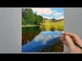 #123 How To Paint Shallow Lakes | Michael James Smith
