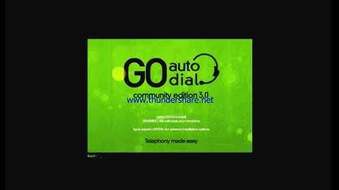 How To Install and Config Go Auto Dialler 3.3