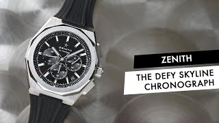 QUICK LOOK: The Brand-New Zenith Defy Skyline Chronograph with El Primero Movement