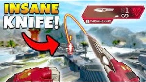 Throwing knife trickshot (apex legands)