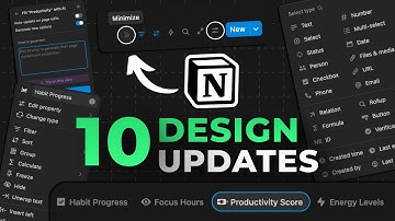 The NEW Notion UI Redesign! (and 5+ New Updates)