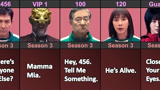 Squid Game Season 3 Player First Words