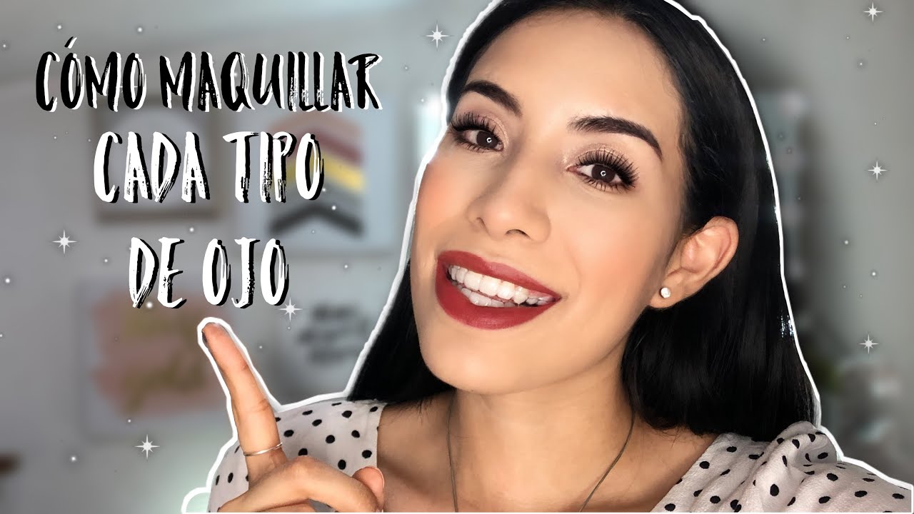 CÓMO MAQUILLAR CADA TIPO DE OJOS | Carel Quezada