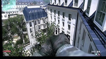 Out of the map on Resistance MW3