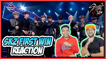 STRAY KIDS FIRST WIN ON MUSIC SHOW - M COUNTDOWN (MIROH) REACTION