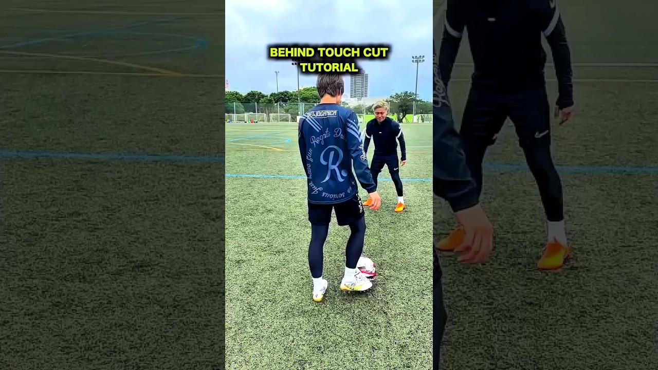 BEHIND TOUCH CARD TUTORIAL ✅⚽ #trending #football #soccer