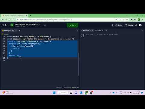 A JavaScript program