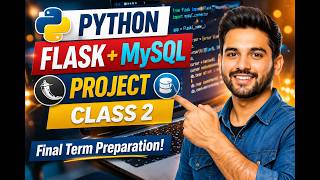 Python Flask MySQL Full Course | Class 2 | Routing & First App | Final Viva Preparation (Urdu/Hindi)