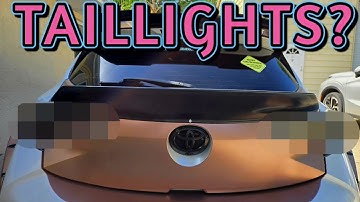 Sequential TAILLIGHTS Install on my WIDEBODY Corolla Hatchback!
