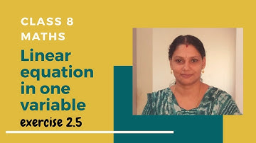 Linear Equation in One Variables |Class 8|Exercise 2.5|NCERT|CBSE in Malayalam