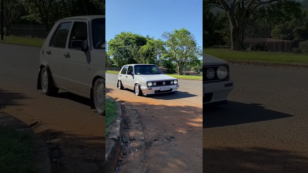 👑GOLF MK1 REVVING STANCE👑