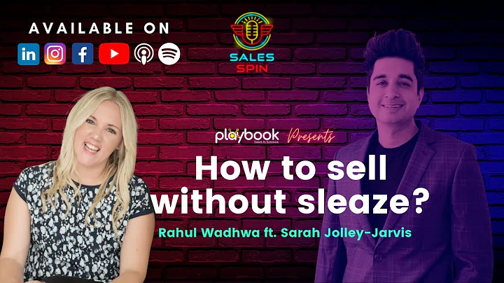 Selling without Sleaze | How to sell without selli...