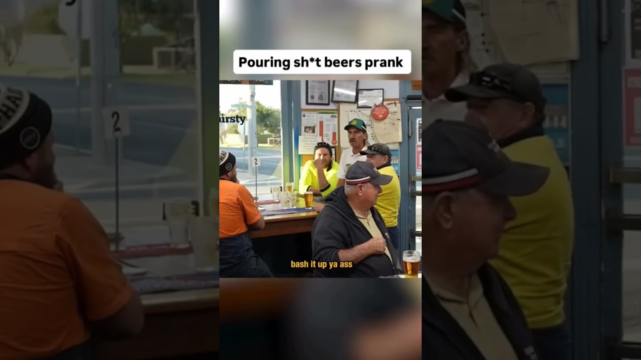 Pouring Sh*t Beer Prank 