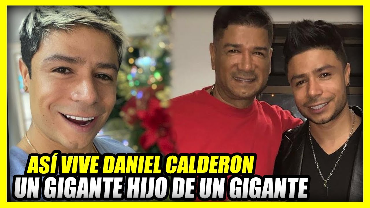 ASÍ VIVE DANIEL CALDERON | El hijo de un gigante | reemplazó a Hebert Vargas