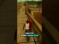 How do NPCs react if you follow them in GTA games? 🚶♂️#gta #shorts #funnymoments