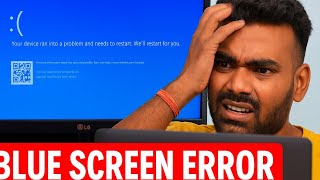 How To Fix Blue Screen Error In windows 10|How To Solve Blue Screen Problem In Windows 10#bluescreen