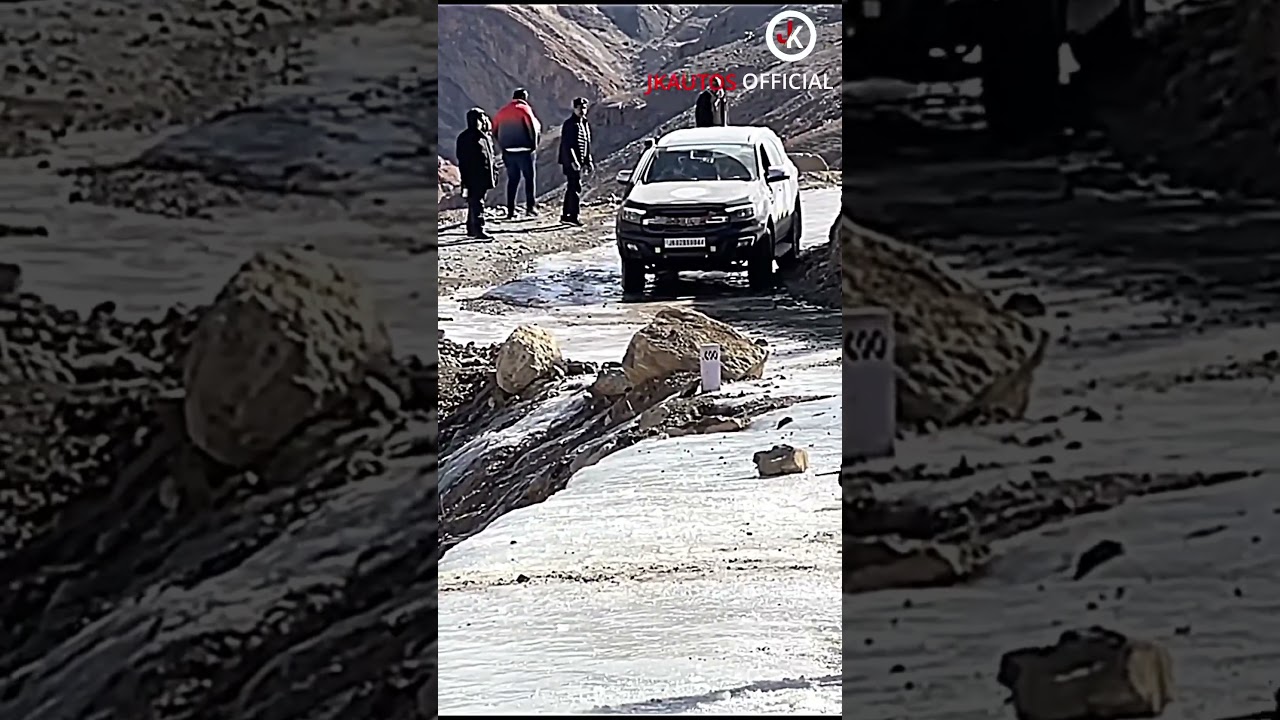 Endeavour on Black Ice in Spiti❄️
