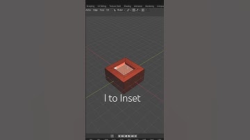 Use the inset like a pro #blendertips #blendertricks #bledertutorial