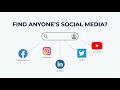 Track Anyone Across All Social Networking Websites