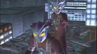 Ultraman  Leo  Fighting  In  Fe3