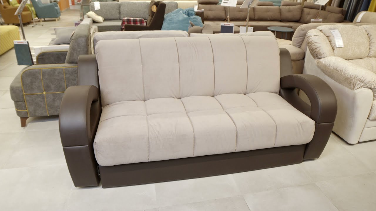 Прямой диван Круз - YouTube