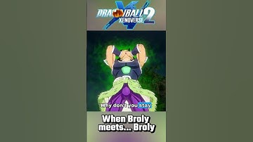 [Voice Fixed] DBZ Broly Meets DBS Broly – Unique Interaction (DLC 20) | Dragoon Ball Xenoverse 2